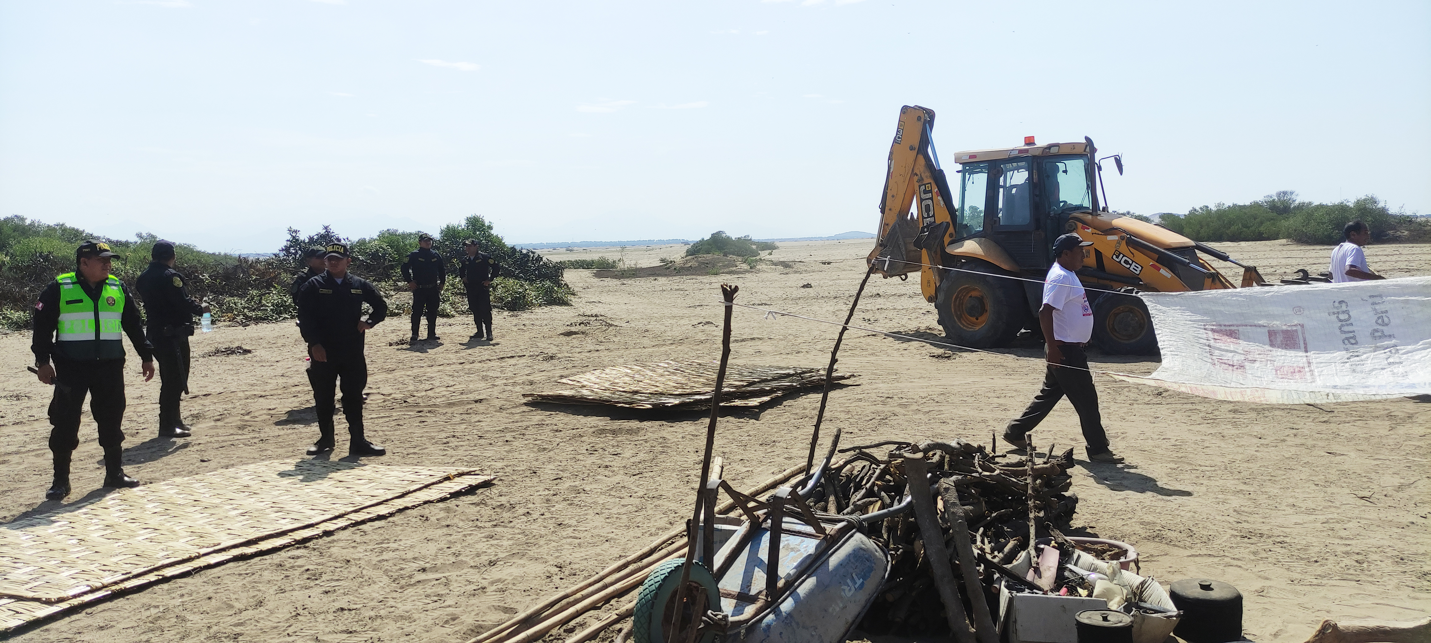 Recuperación Terreno en Pampas de Úcupe