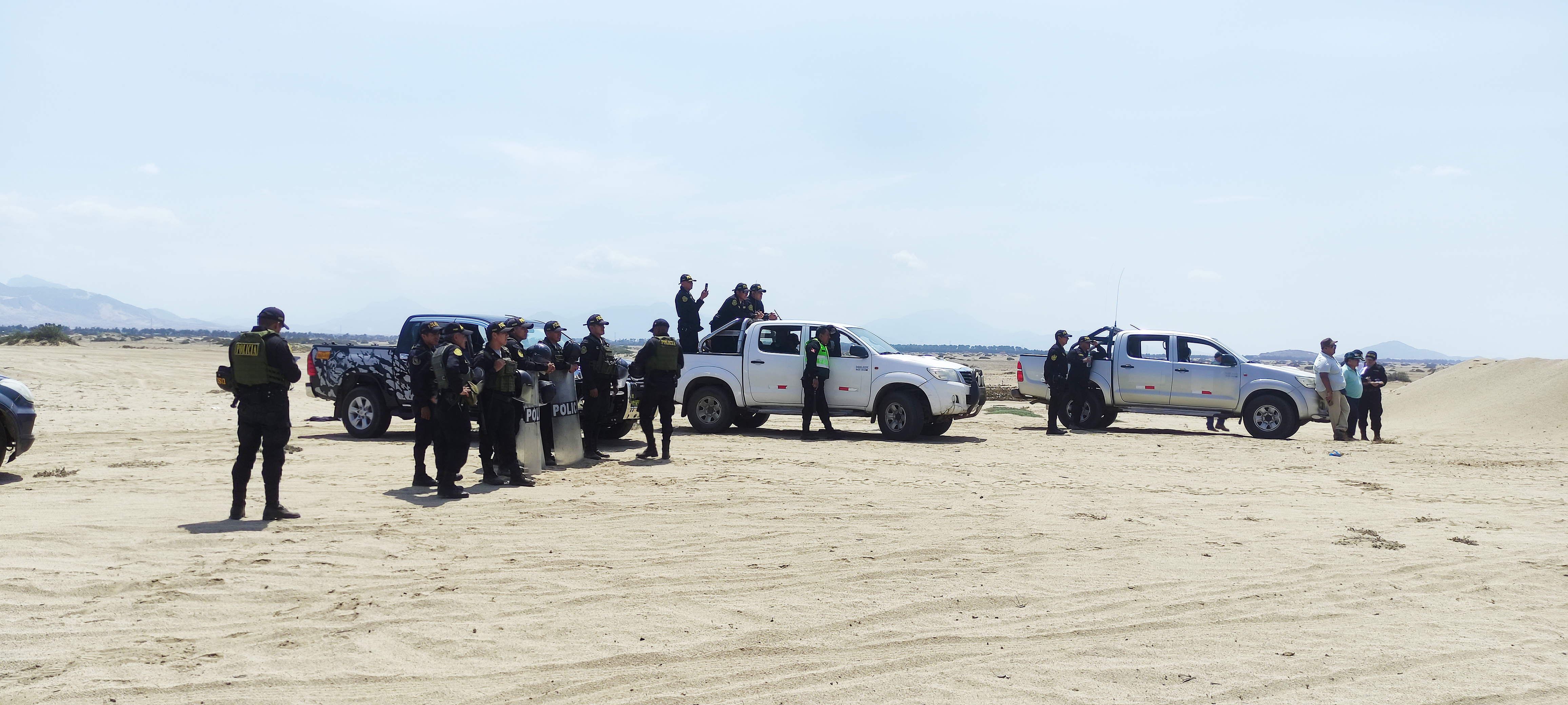 Recuperación Terreno en Pampas de Úcupe