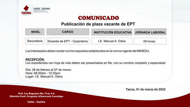 Archivo JPG Comunicado