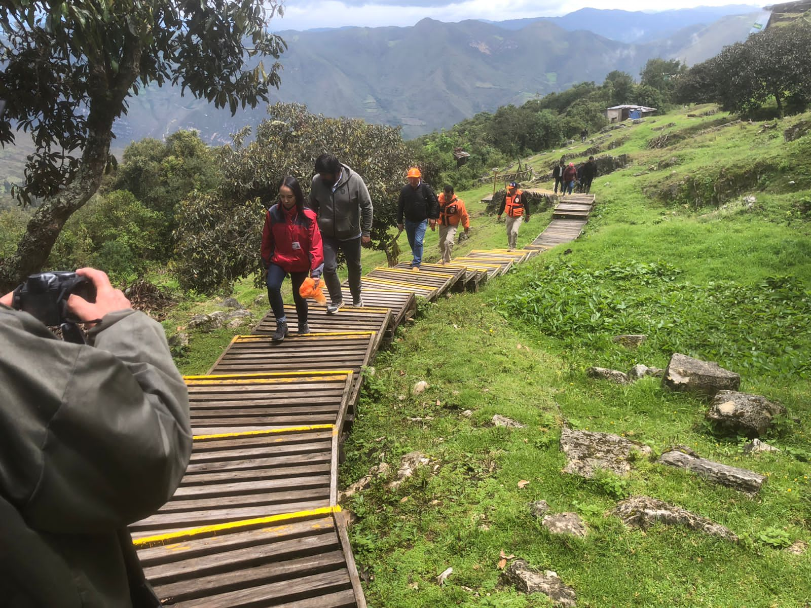 Ministerio de Cultura realiza inspección técnica a Kuélap para evaluar circuito de visita parcial