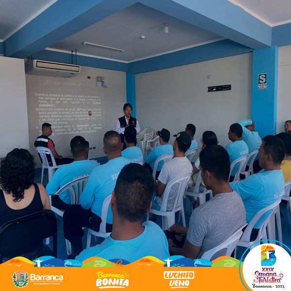 Taller de Capacitación al Personal de Serenazgo