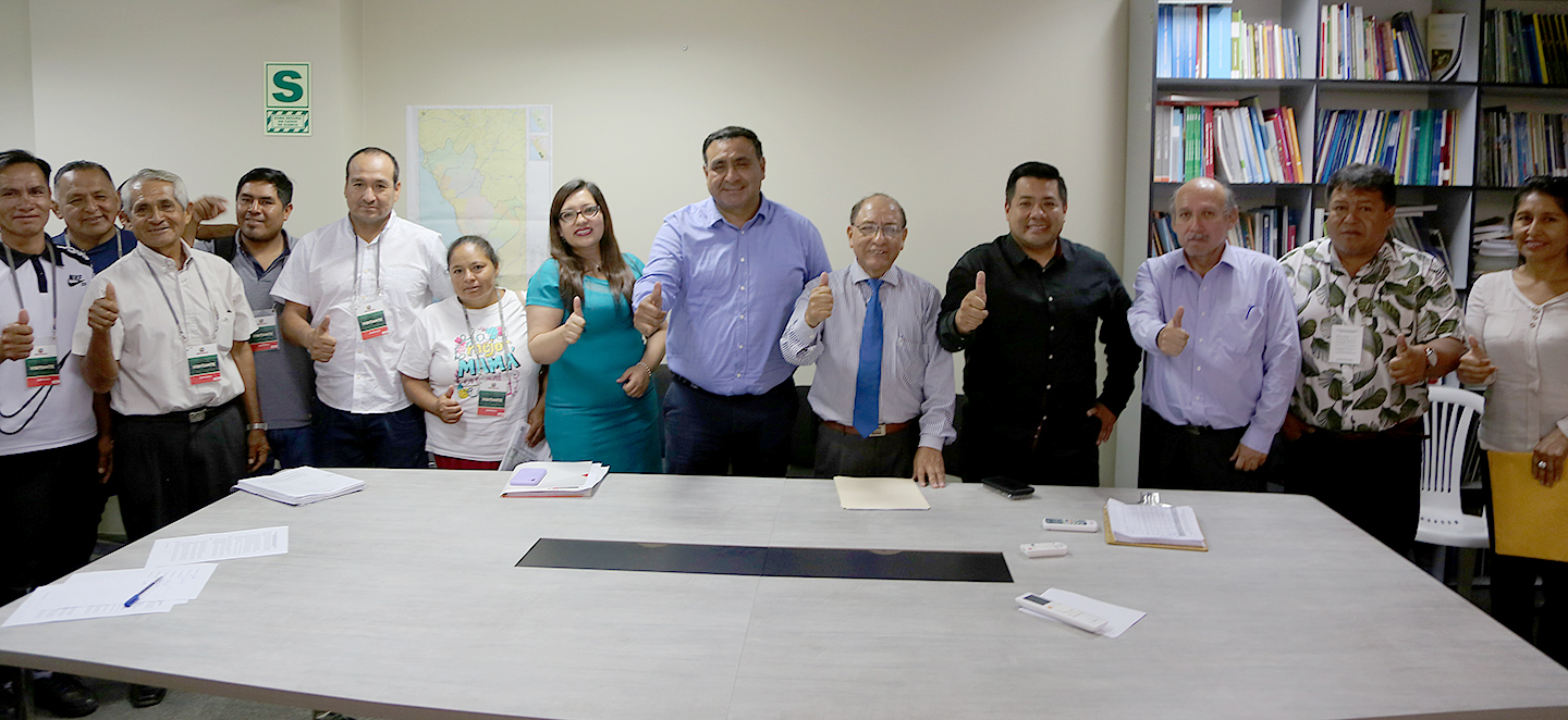 Sostienen mesa técnica para cristalizar obra de servicio de agua potable en el valle Pativilca