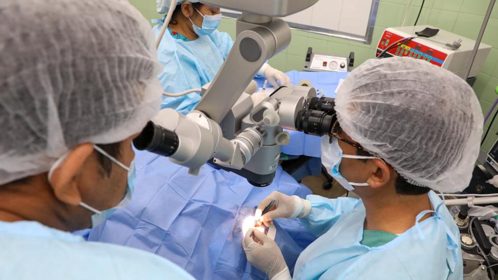 Salud ocular en Loreto realizan primeros trasplantes de córnea en el Hospital de Apoyo de Iquito