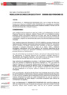 Vista preliminar de documento Resolución Directoral Ejecutiva