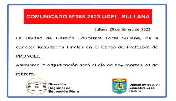 Comunicado N°88