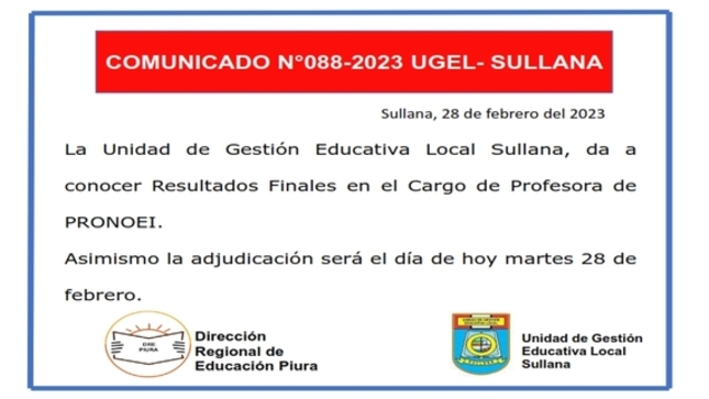 Comunicado N°88
