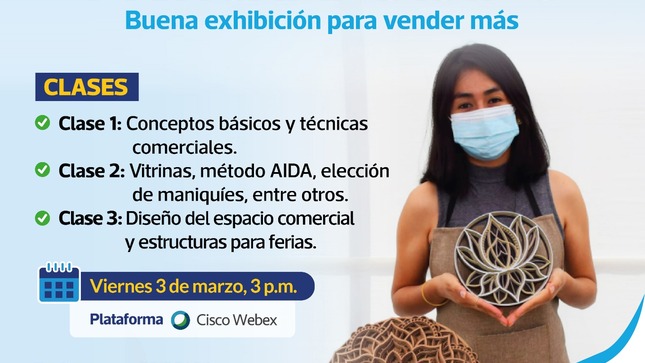 Municipalidad de Lima lanza curso virtual gratuito “Visual Merchandising” para emprendedores