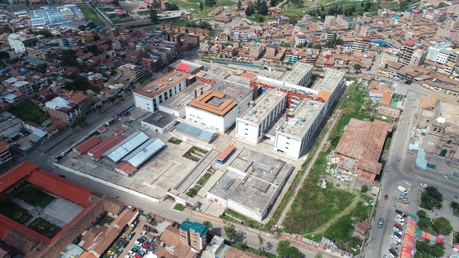 Pronis: trabajos en Hospital Antonio Lorena del Cusco continúan en beneficio de medio millón de habitantes