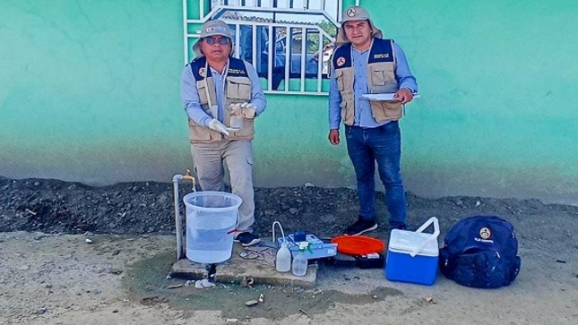 "Nota de prensa - Caseríos de Chulucanas y Salitral se benefician con vigilancia del agua".