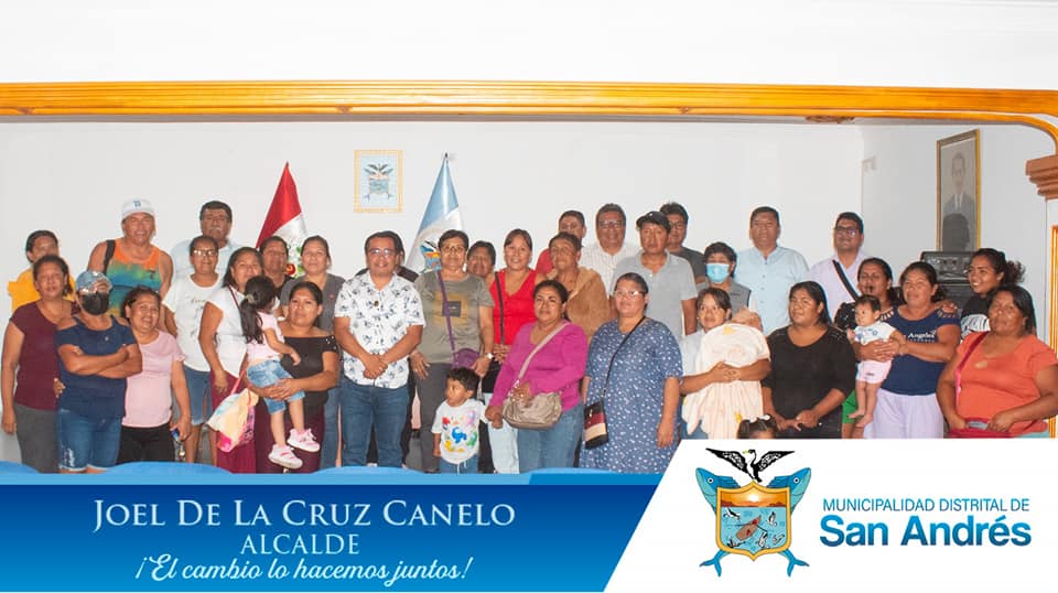 Alcalde Joel De La Cruz Y Funcionarios Se Reunieron Con Moradores De Naciones Unidas