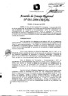 Vista preliminar de documento Acuerdo de Consejo Regional N° 001-2006-CR/GRL