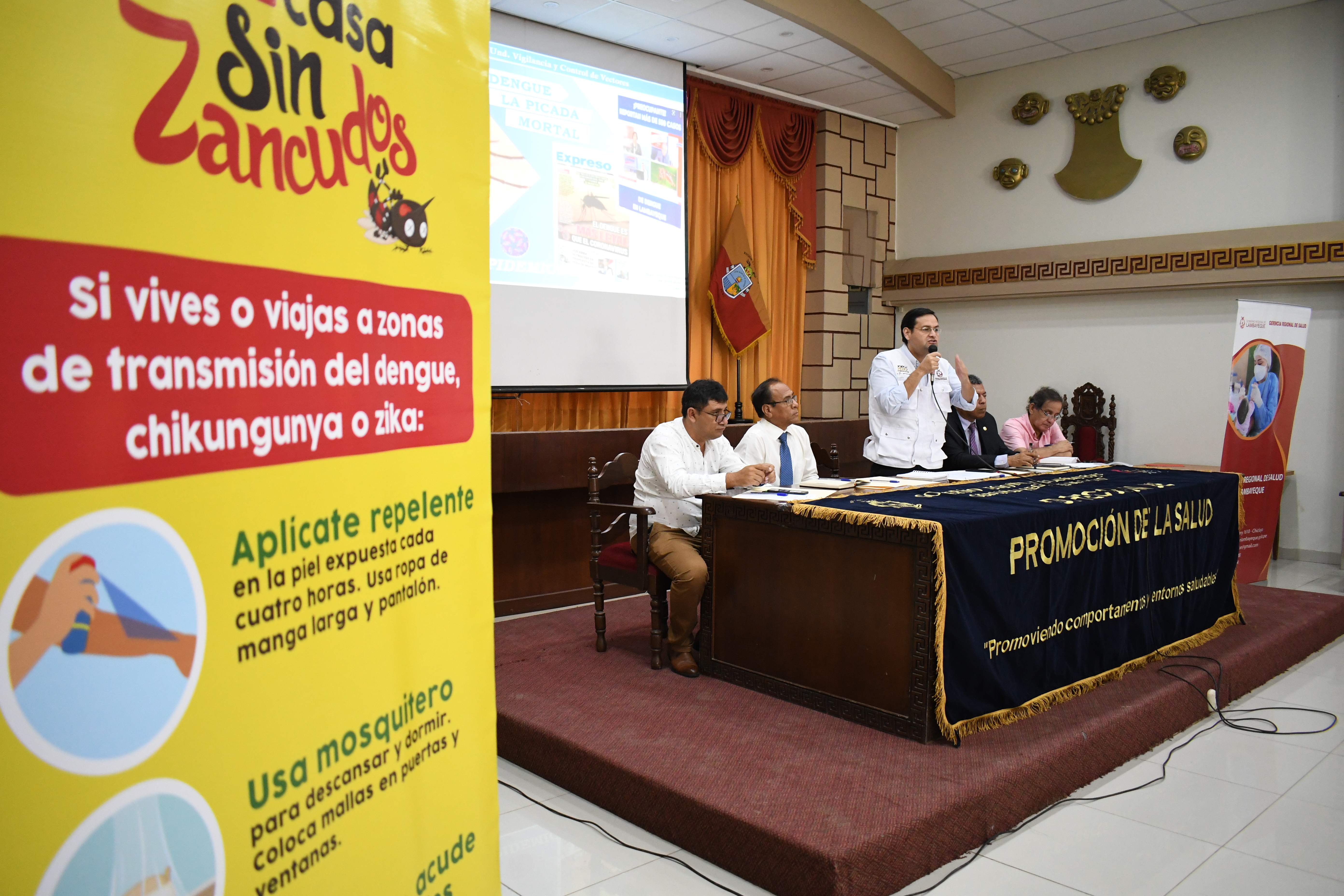 Gobierno Regional y Gobiernos locales se reunieron para impulsar acciones contra el dengue