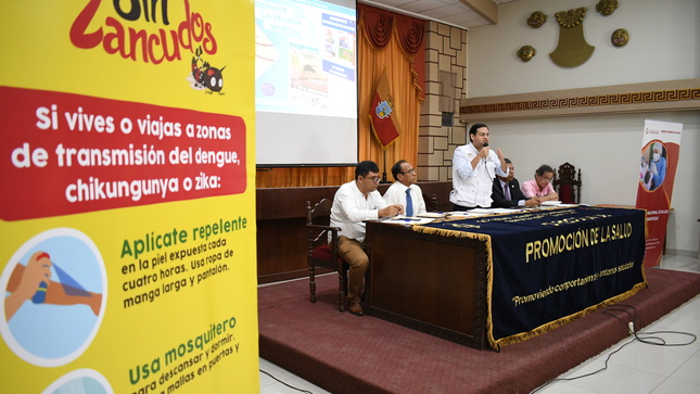 Gobierno Regional y Gobiernos locales se reunieron para impulsar acciones contra el dengue