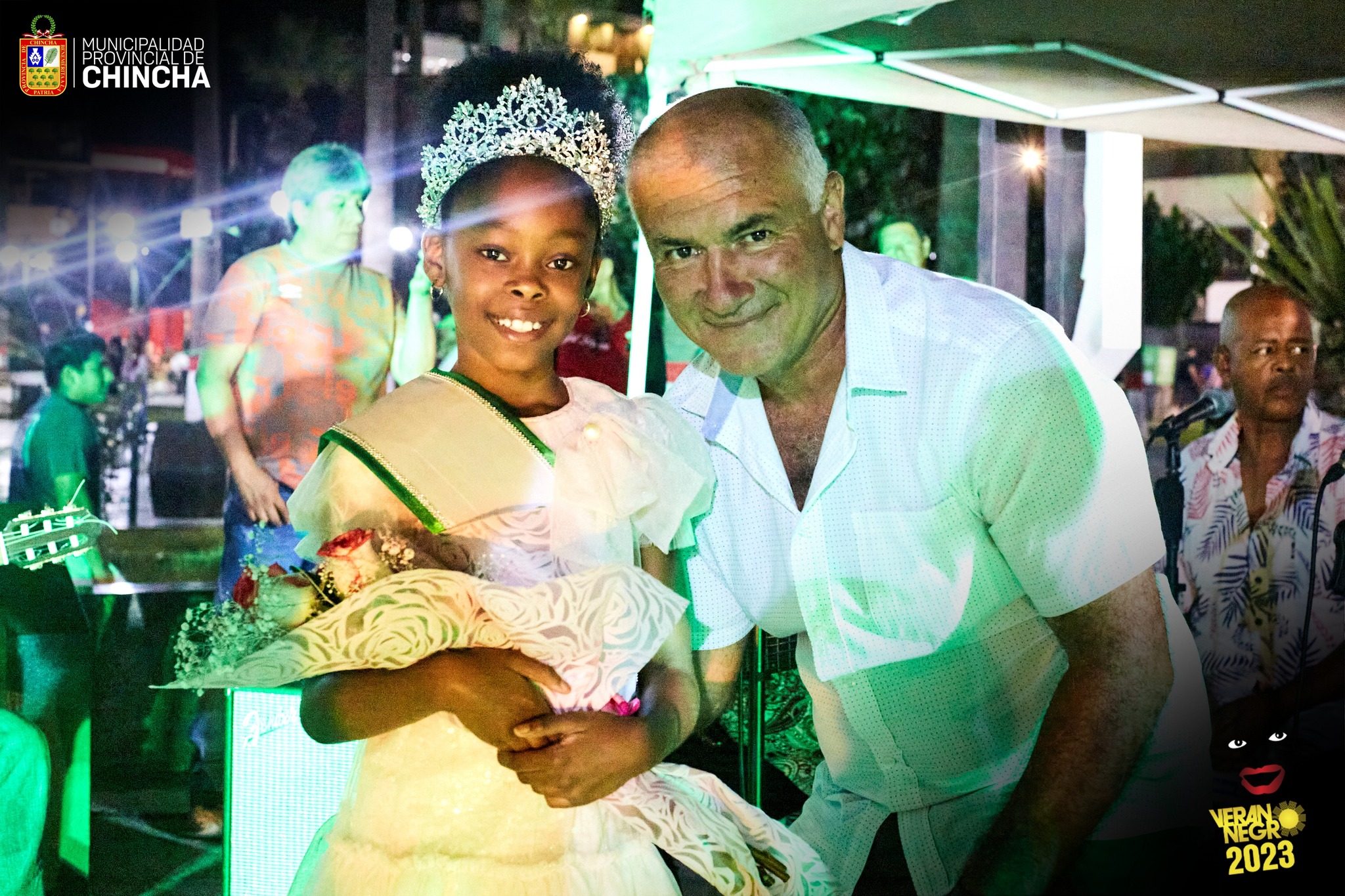 El alcalde provincial Ing. César Carranza, aprovechó la oportunidad para saludar y felicitar a Dianka Salé Zambrano, quien se consagró como "Miss Perú Mini 2023". Ahora le tocará representar al Perú en el próximo evento internacional en El Salvador, el próximo mes de Marzo.
