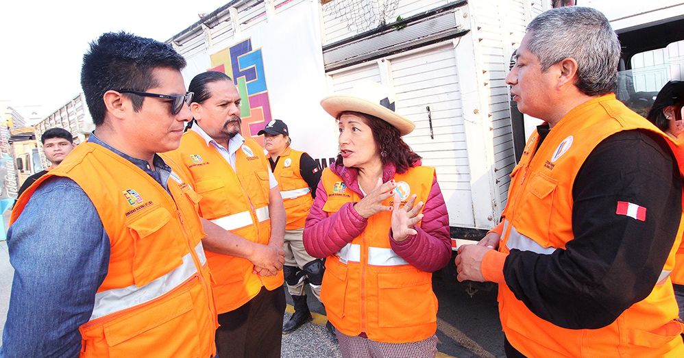 7 toneladas de ayuda humanitaria para distritos declarados en emergencia en Yauyos