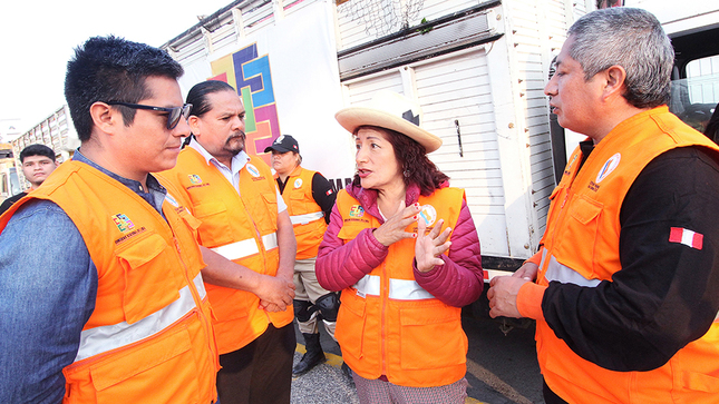 7 toneladas de ayuda humanitaria para distritos declarados en emergencia en Yauyos