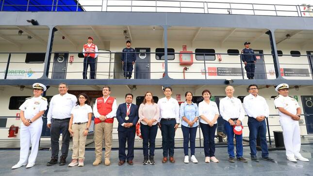 Loreto: ministra Leslie Urteaga participó de lanzamiento de las Plataformas Itinerantes de Acción Social (PIAS) 2023