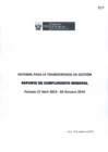 Vista preliminar de documento Reporte de Cumplimiento Misional (parte I)