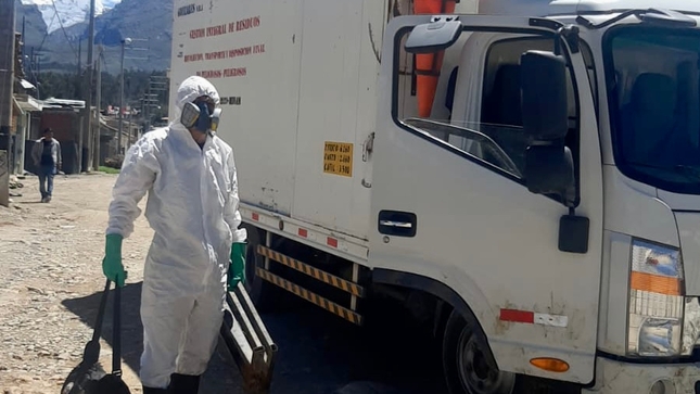 Áncash Minsa fortalece la vigilancia sanitaria en el correcto manejo de residuos sólidos-