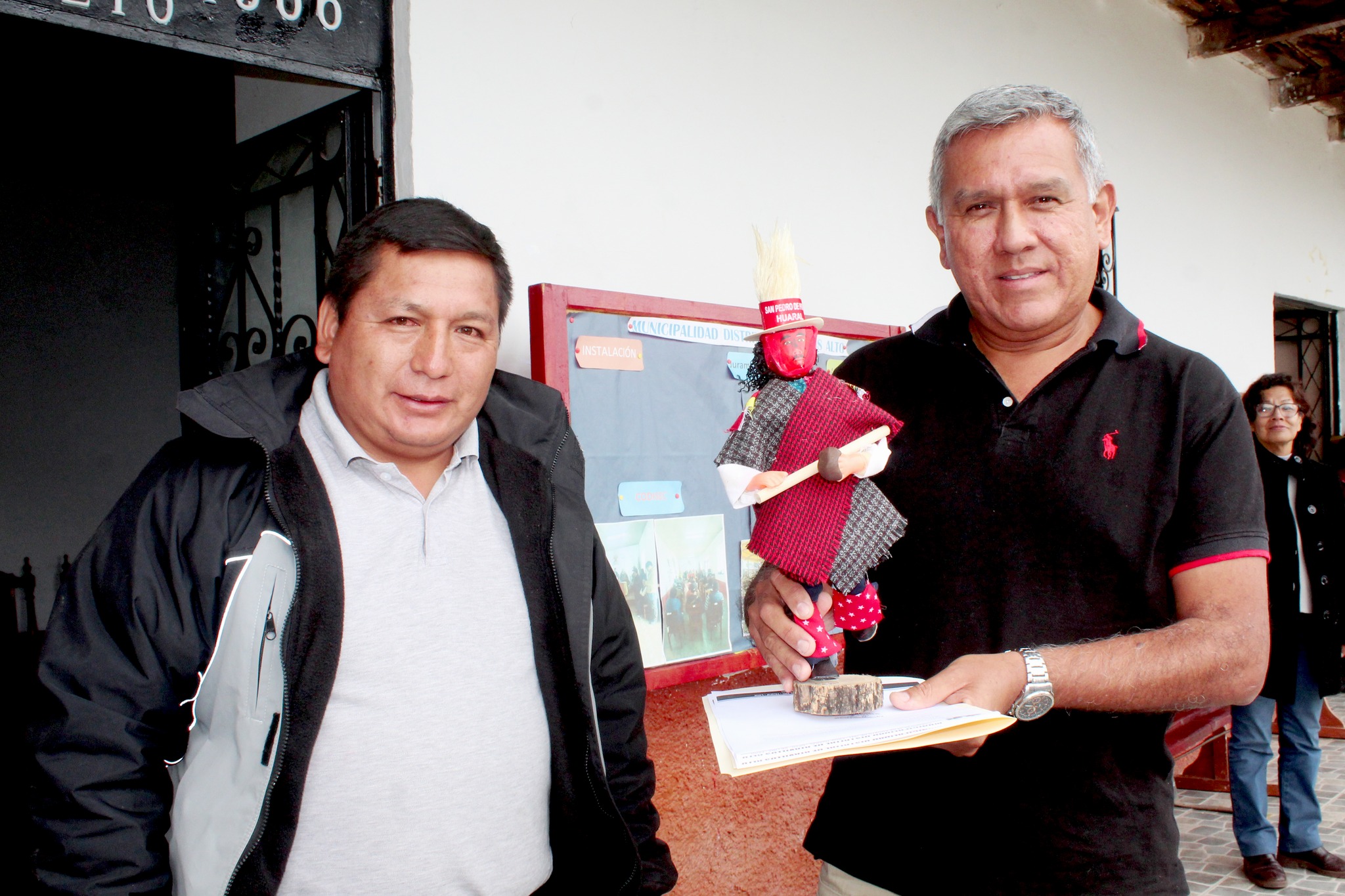 Fernando Cárdenas fue declarado "Huésped Ilustre" en el distrito de Atavillos Alto