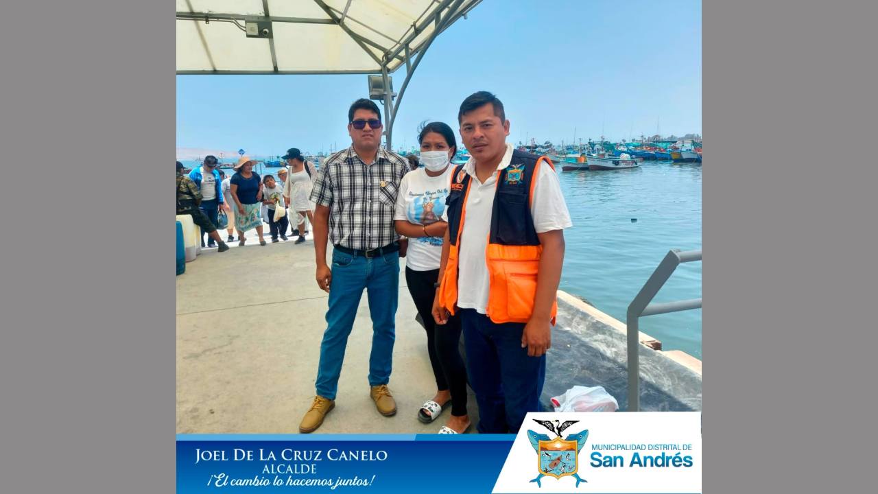 Municipalidad De San Andrés Apoya A Embarcación Ana María.
