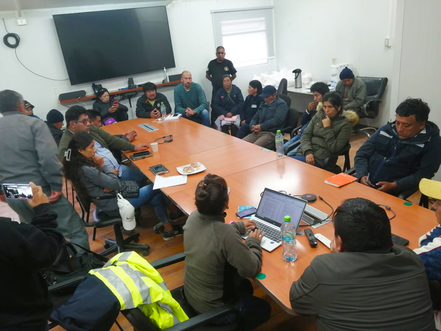 Municipalidad de Huaral acudió a Atavillos Alto para inspeccionar posible afectación del agua con relaves mineros 