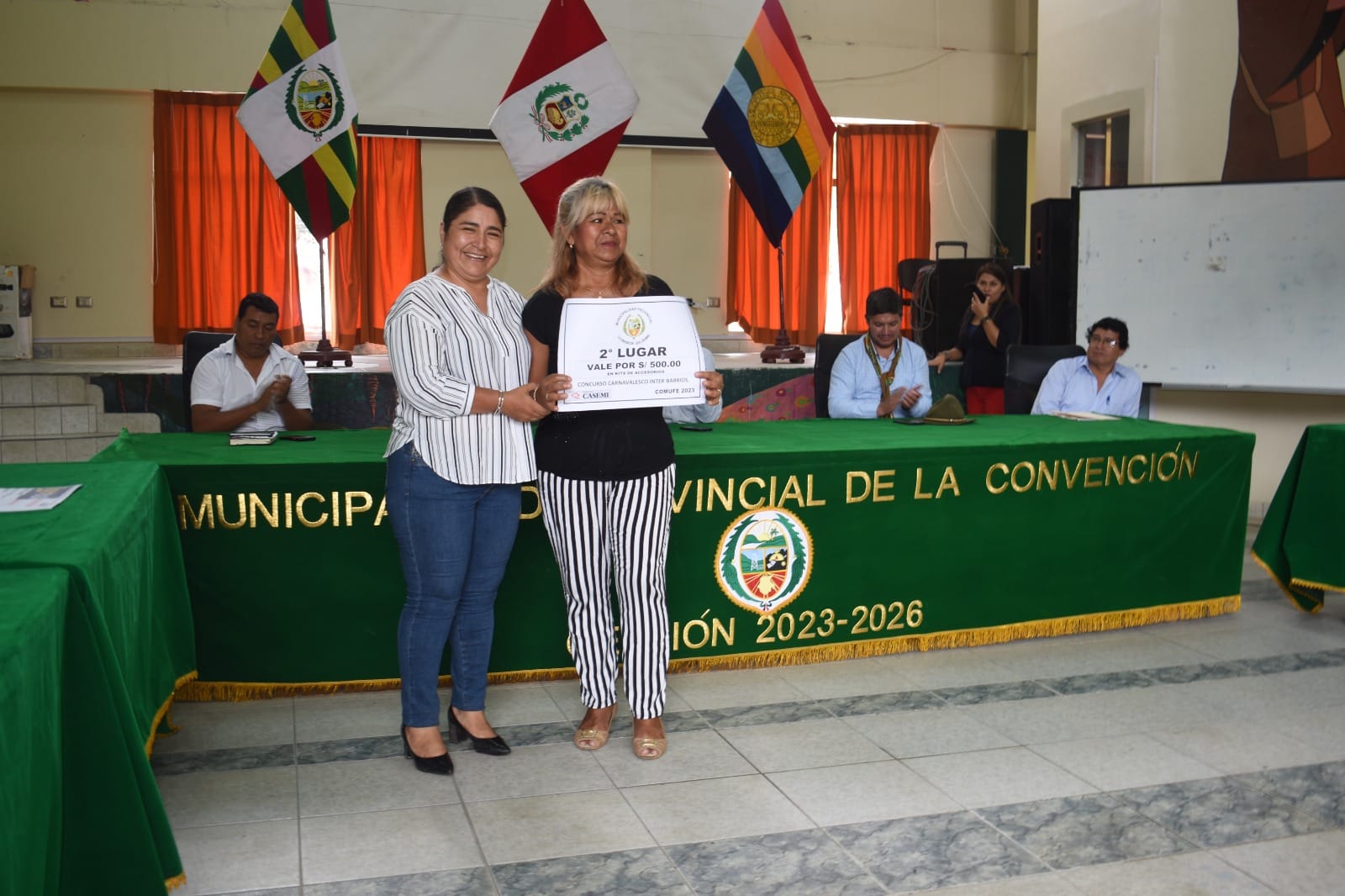 Municipalidad provincial premia a ganadores de concursos carnavalescos Quillabamba 2023