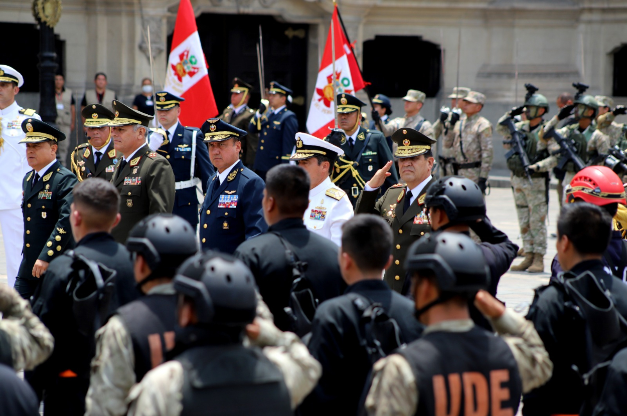 Presidenta Dina Boluarte es reconocida como Jefe Supremo de las Fuerzas Armadas y la Policía Nacional