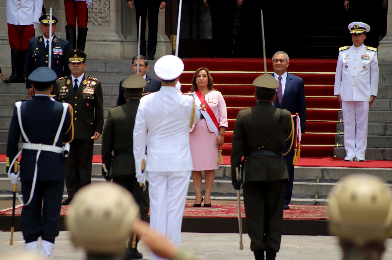 Presidenta Dina Boluarte es reconocida como Jefe Supremo de las Fuerzas Armadas y la Policía Nacional