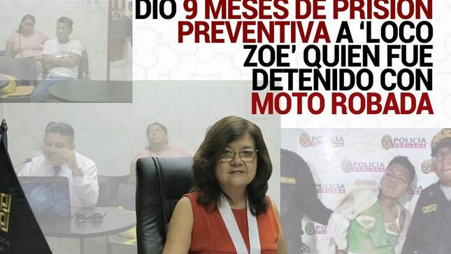 Prision preventiva Loco Zoe