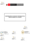 Vista preliminar de documento Conformación de Unidades Funcionales en el AGN