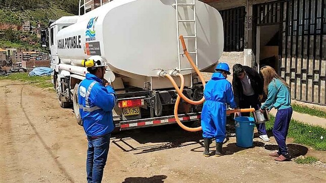 Sunass monitoreó abastecimiento alternativo de agua potable 
