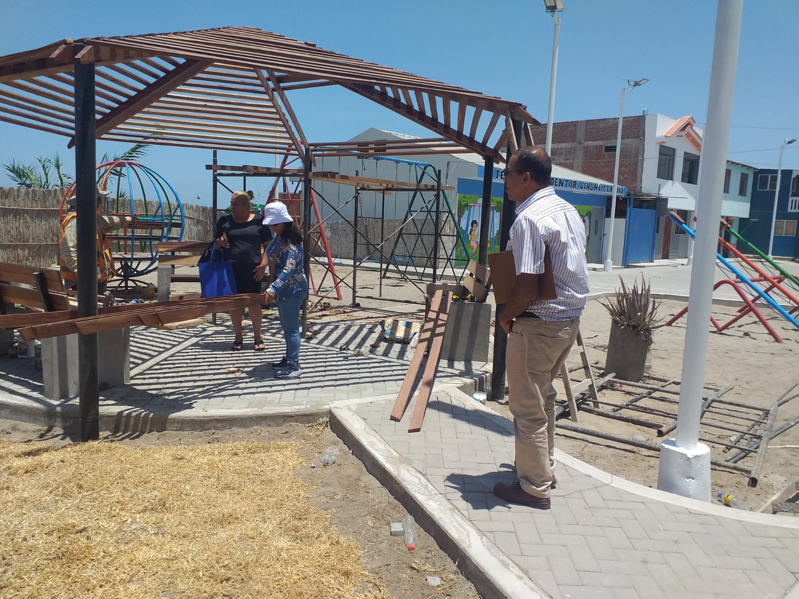 Municipalidad Provincial De Camaná Próximamente Entregará Obra a Pobladores Del AA. HH. José María Morante-Uchumayo.