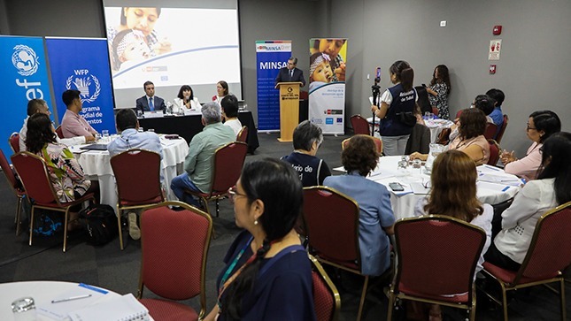  Minsa realiza reunión técnica para el abordaje de la desnutrición aguda a nivel nacional