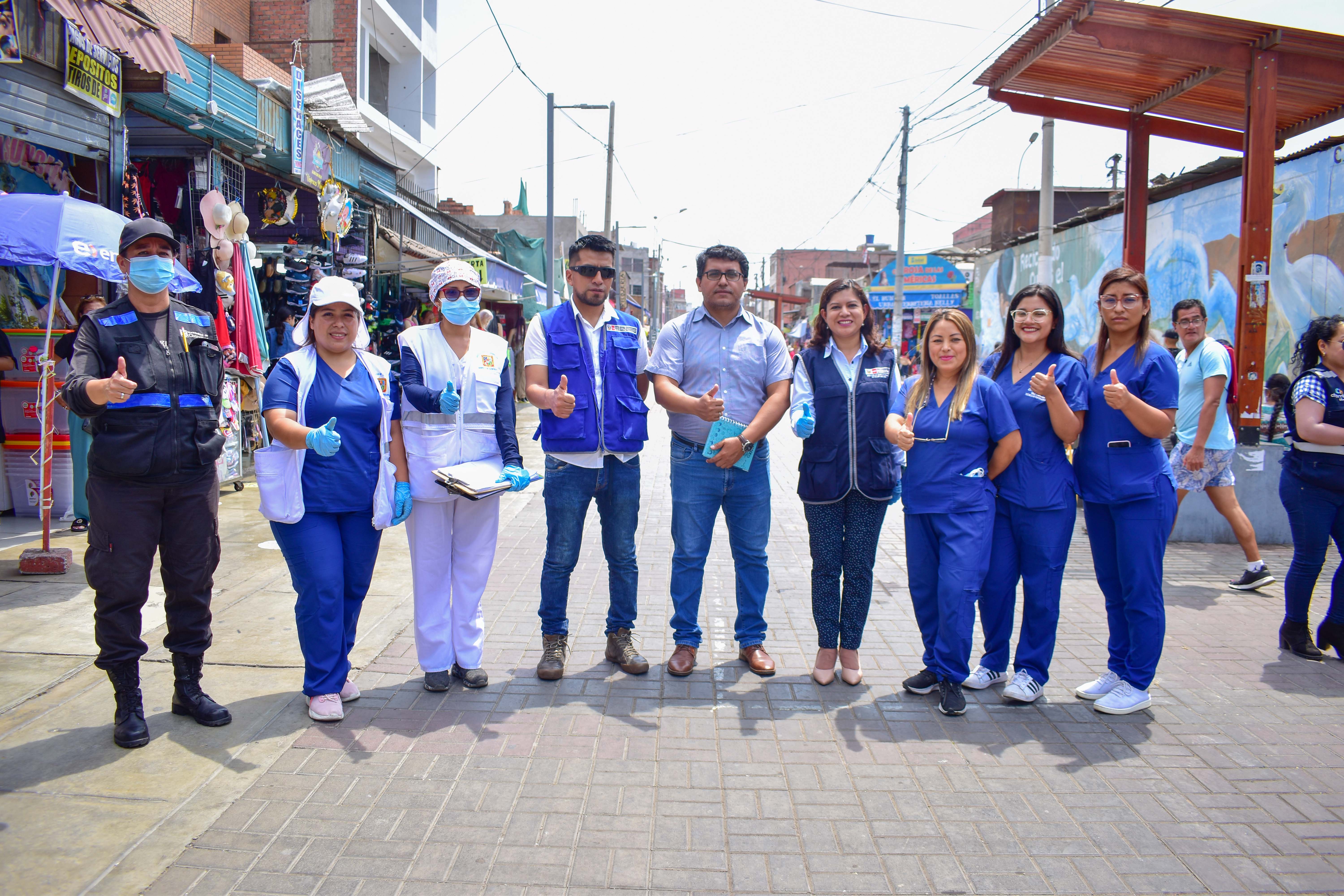 Ministerio de Salud (DIRIS Lima Sur) y la Municipalidad de Chorrillos continuarán con los operativos.