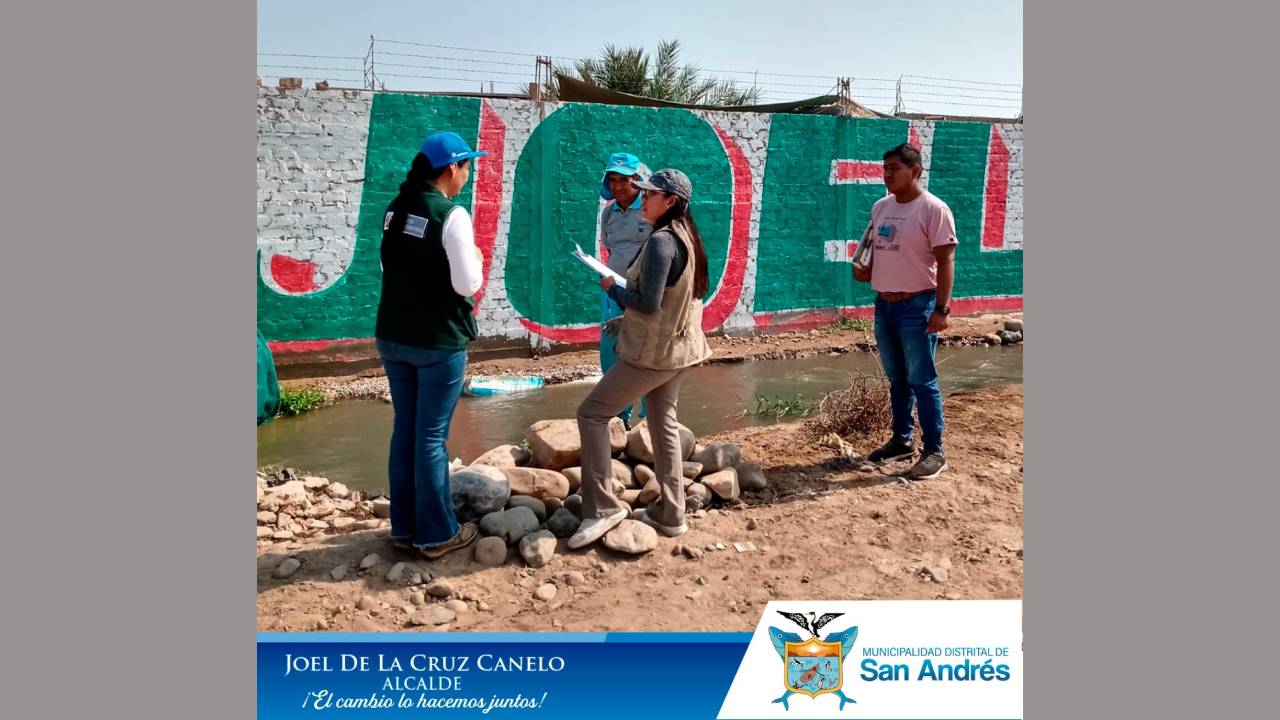 Se Verificaron Los Diversos Drenes De San Andrés Y Límites De Terrenos