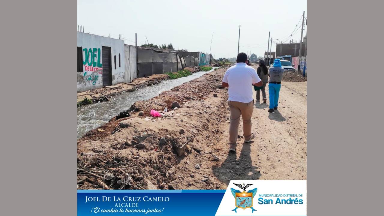 Se Verificaron Los Diversos Drenes De San Andrés Y Límites De Terrenos