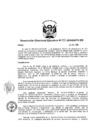 Vista preliminar de documento Resolucion Directoral Ejecutiva N°033-2014-APCI-DE