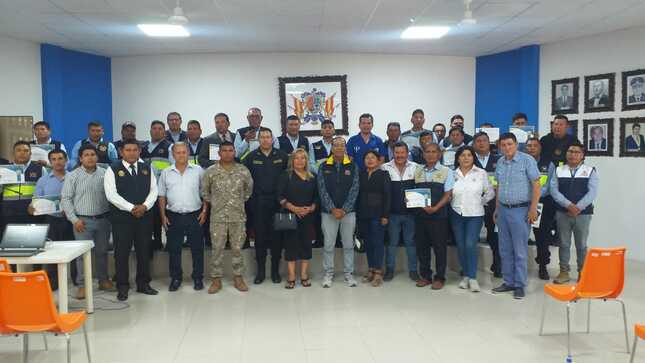 Municipalidad Provincial De Camaná Capacitó A Través De Profesionales A Personal De Serenazgo Del Cercado y Distritos