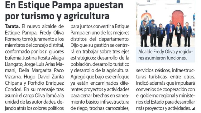 #estique_pampa EN MEDIOS 🌎