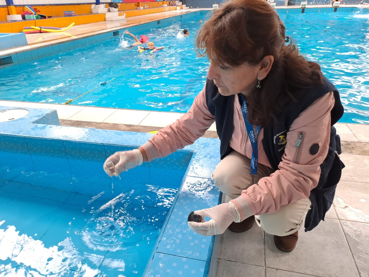 Inspección de piscinas 