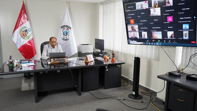 Capacitación estuvo a cargo de especialista de la Dirección Contra la Corrupción de la Policía Nacional del Perú.   