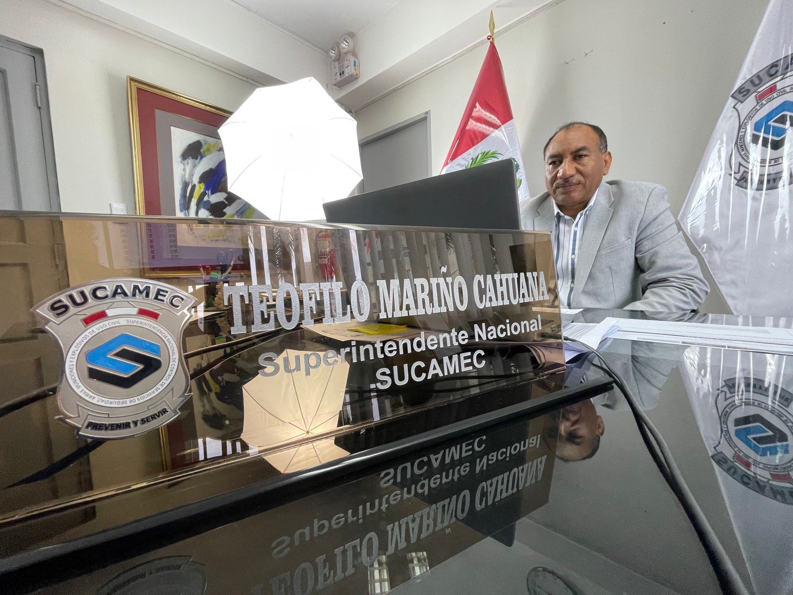 Capacitación estuvo a cargo de especialista de la Dirección Contra la Corrupción de la Policía Nacional del Perú.   