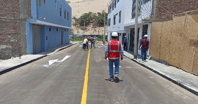 Contraloría alertó fisuras y deformaciones en obra de construcción vehicular en la provincia de Ica