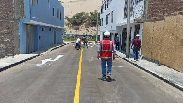 Contraloría alertó fisuras y deformaciones en obra de construcción vehicular en la provincia de Ica