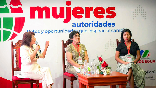 Gobernadora Rosa Vásquez Resalta la importancia de fortalecer el liderazgo político de las mujeres 