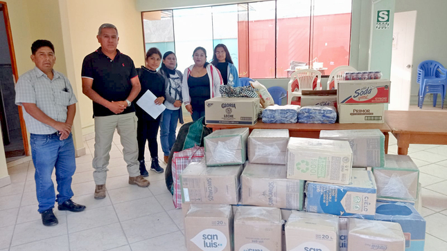 Comprometido con atender las necesidades por las intensas lluvias el alcalde