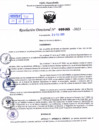 Vista preliminar de documento Resolución Directoral. Nº 0465 - 2023 