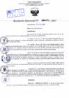 Vista preliminar de documento Resolución Directoral  Nº 0471 - 2023 