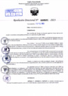 Vista preliminar de documento Resolución Directoral. Nº 0501 - 2023 